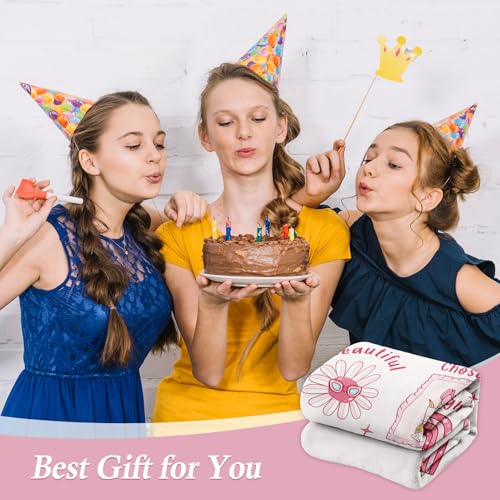 Sweet 16th Birthday Gifts for Girls, Flannel Blanket, 50" x 60" - color: 16 Years Old