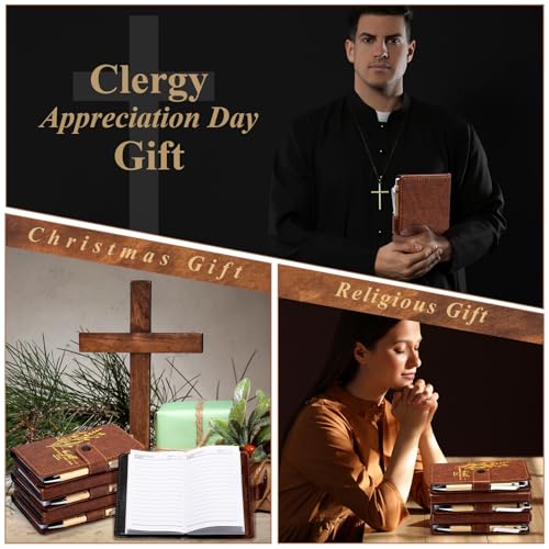 Spakon 20 Pcs Christian Prayer Journals with Pens,English Aesthetics - style: English Aesthetics