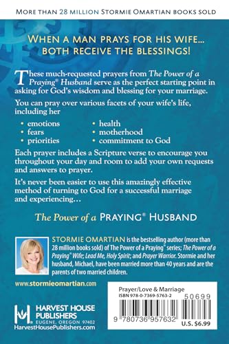 The Power of a Praying Husband Book of Prayers
