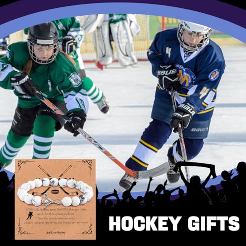 12 Set Sport Adjustable Bracelets Gift - color: White, size: Hockey