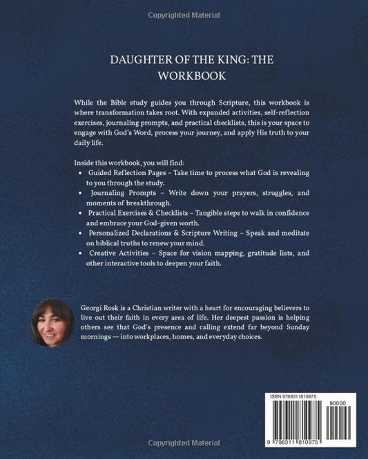 Daughter of the King - The Workbook: A Companion to the Bible Study on Identity, Worth, and Confidence in Christ