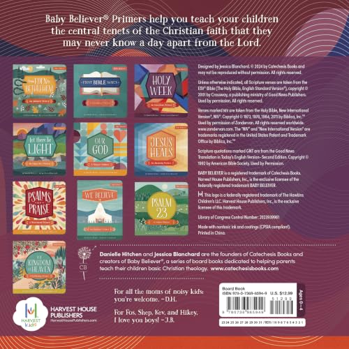 God Speaks: Christian Board Book Exploring God's Word Through Sounds and Scripture (Baby Believer)
