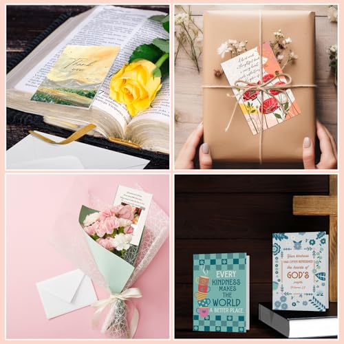 24 Pack Christian Thank You Appreciation Cards, Watercolor - style: Watercolor