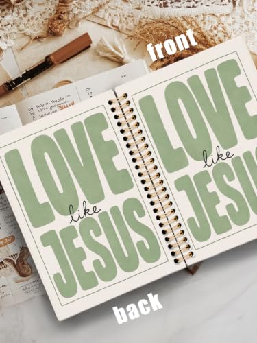 Christian Bible Love Like Jesus Journal Notebook for Women Girls - color: LOVE LIKE JEUS(3)