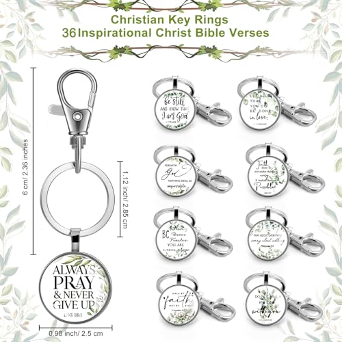 Fumete Christian Keychain Bulk for Wowen Men - style: Leaf Style
