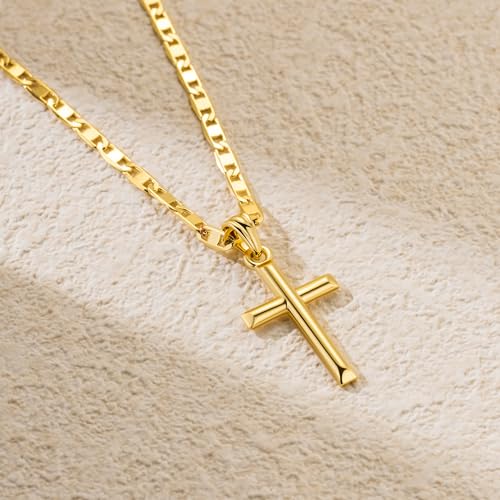 Cross Necklace for Women 14K Gold Cross Necklaces for Women - color: gold-same1