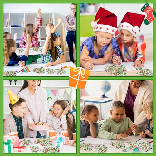 ANGOLIO 60Pcs Christian Mini Cartoon Bulk Erasers Merry Christmas Party Pencil Top Erasers Jesues Religious Cross Pattern for Classroom Activities Rewards Game Prizes Bible Christmas Party Supplies - style: Christian