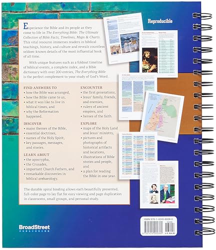 The Everything Bible: The Ultimate Collection of Bible Facts, Timelines, Maps, and Charts
