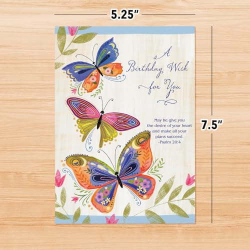 Designer Pop! Religious Birthday Pop Up Greeting Card 1 Pack