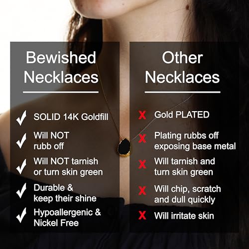 Be Wished Confirmation Gifts, Thoughtful Handmade Necklace with Meaningful Message, Ready to Give Jewelry - style: Gemstone Necklace