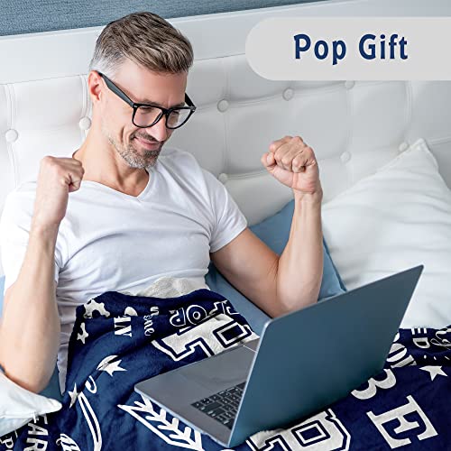 Lcobion Pop Pop Gifts, Gifts for Pop, Grandpa/Pop Pop Blanket 50" X 60" - color: Pop Pop Gifts, size: 60"*50"
