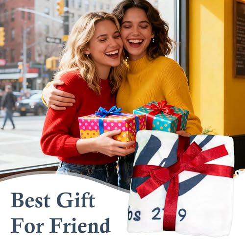 Friendship Blanket for Women, Best Friend Birthday Gifts for Women 50"X60"