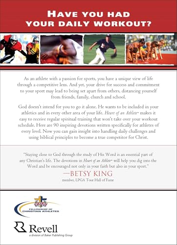 Heart of an Athlete: Daily Devotions for Peak Performance | The FCA Athlete’s Devotional | High School and College Graduation Gift