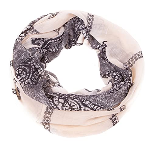 Fashion Lightweight Scarfs For Women Floral Print Many Style - color: 1207-infinity Floral