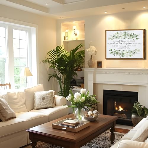 Floating Framed Sage Green Wall Art Bathroom Picture Wall Decor 12x16 In - color: Inspirational-PS, size: 16"L x 12"W