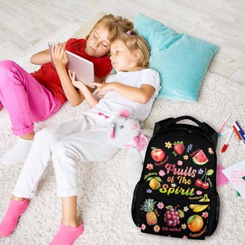 Kids Backpack for Girls, Christian School Backpacks for Kindergarten Primary Elementary Middle - color: Pink