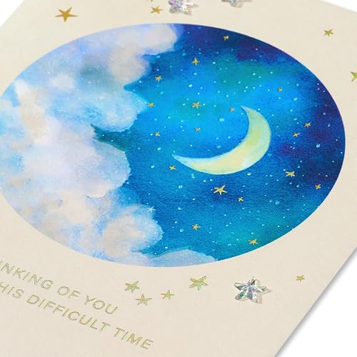 Papyrus Sympathy Counter Card for Someone Special (May You Find Peace in the Days Ahead) - color: FSC Night Sky