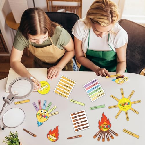 24 Sets and Bible VBS Crafts Jesus Religious Party Supplies Let Your Light Shine Handmade Christian Light Station Craft Kit for Church Exchange Gifts