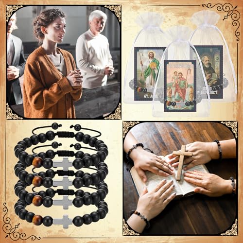 Huquary 30 Pcs Religious Catholic Holy Gifts Set, Christian Gifts