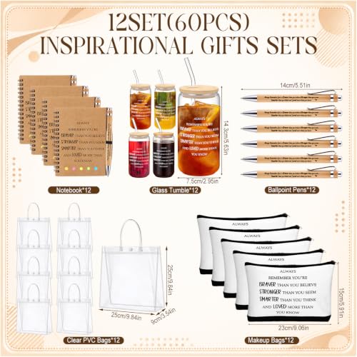 60 Pcs Employee Appreciation Gifts Bulk, Inspirational Gifts - style: Remember You're