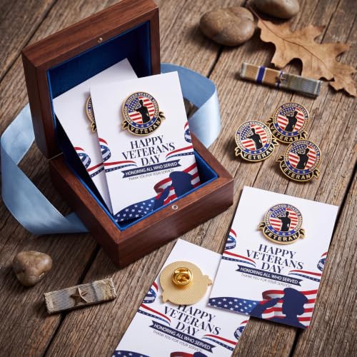 Quelay 30 Sets US Female Soldier Veteran Pins Bulk with Cards Women Veterans Day Lapel Pin Badge Brooch Patriotic American Flag Military Pins Thank You Veteran Gifts Army Gifts for Women - style: Us Female Soldier