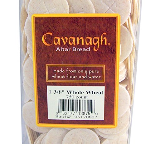 Cavanagh Altar Bread - 1 3/8" Whole Wheat - 750/Container