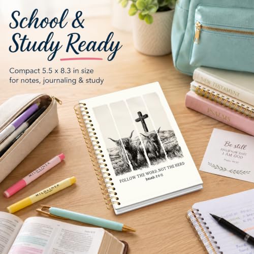 Bible Journal for Women,Bible Nnotebook,Gifts for Christian Women - color: Christian Gifts Journal-white