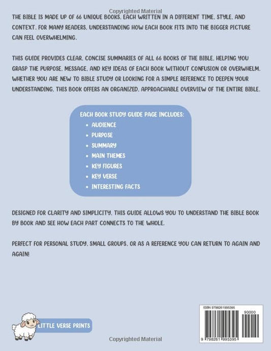 66 Books of the Bible Study Guides: Clear & Organized Summaries for Deeper Understanding (The 66 Books of the Bible Study Overview Series)