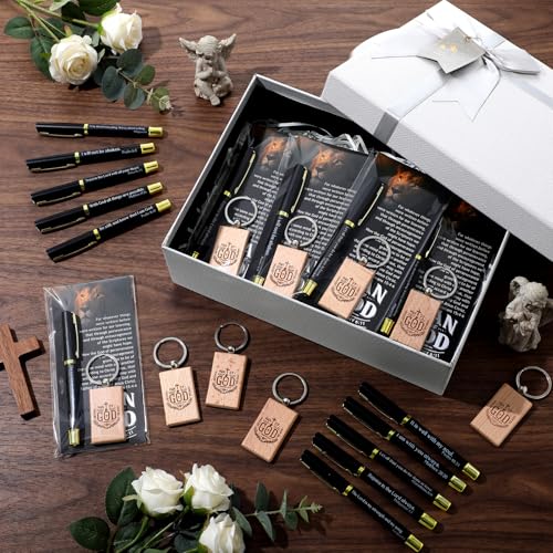 Chiisong 18 Sets Man of God Christian Gift Bulk for Men, Rectangle - style: Rectangle