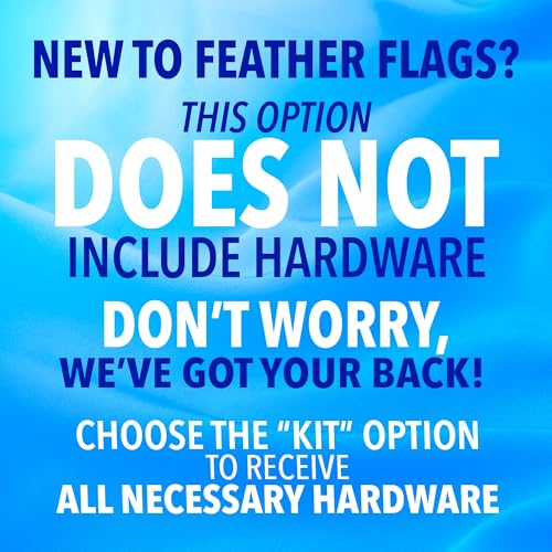 Welcome - Church Cross Premium Windless Polyknit Feather Flag (3 x 11.5 feet) - size: Flag Only