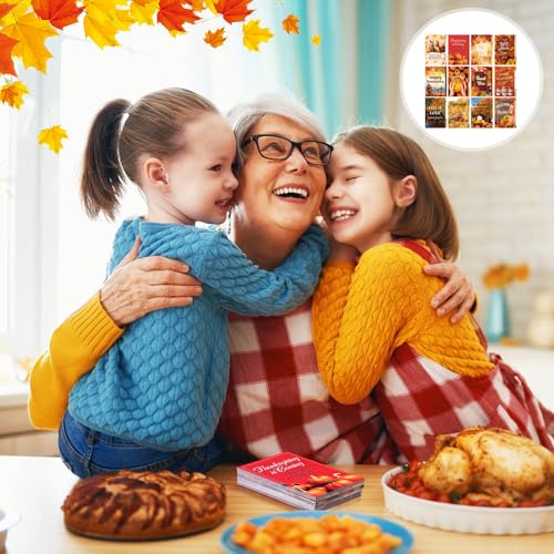 Marspark 240 Pcs Fall Thanksgiving Gospel Tracts Cards - style: Thanksgiving Day
