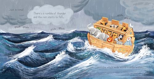 Noah's Ark: A Charming Bible Story Board Book About Animals for Children (Ages 2-5) (Little Board Books)
