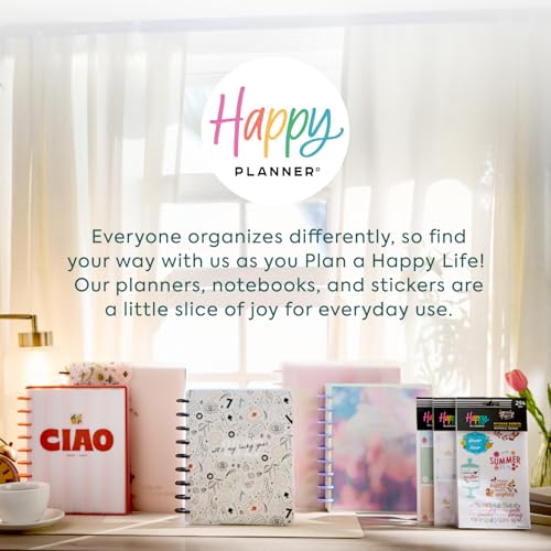Happy Planner Classic Sticker Pack for Planners, 15 Sheets - color: Spring Picnic