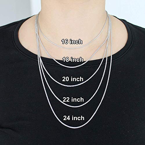 RP Solid 14K Gold Gold Cross for Men & Women, Authentic Handcrafted Budded Florentine Cross Necklace Pendant for Women & Men, Heirloom Quality with Premium Jewelry Box, Made in the USA - color: 14k White Gold + 14k White Gold 18" Chain
