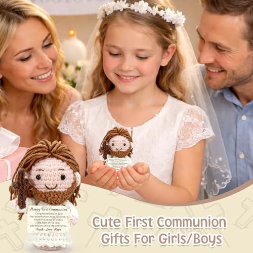 First Communion Gifts for Girls Boys 1st Communion Gifts for Catholic Kids - style: happy first communion