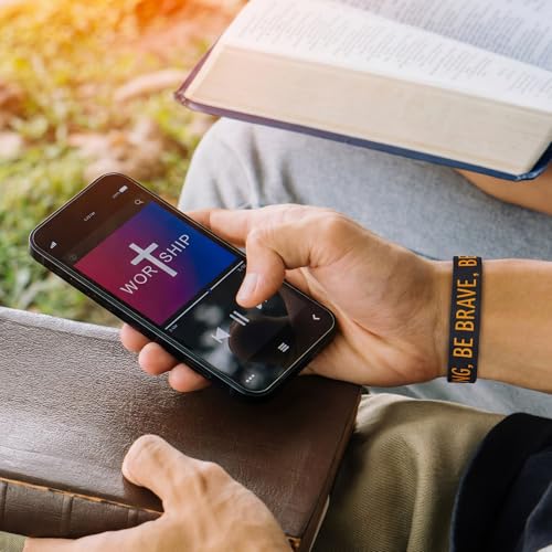 Landical 12/24 Pack Nfc Bible Verse Bracelet for Adults - style: Unisex