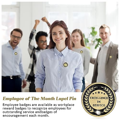 Siifert Employee of The Month Lapel Pins Bulk Motivation Gifts