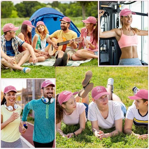 6/12 Pack Christian Hats Bulk for Men Women - style: Style 4