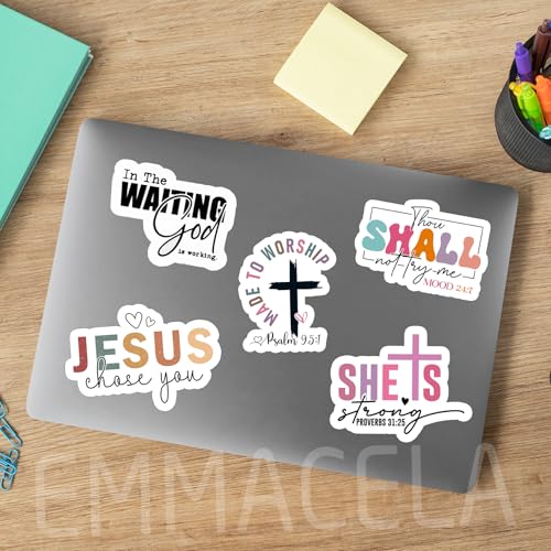 (3 PCS) Christian Stickers - The Lord is My Light Psalm 27:1 – Bible Verse Waterproof Vinyl Decals for Books, Tumblers, Laptops, Water Bottles – 3" x 2.8" - color: The Lord is My Light Psalm 27:1
