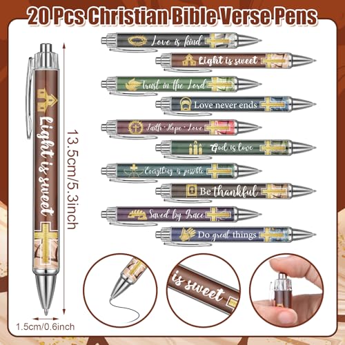 20 Set Christian Gift Prayer Journal for Woman Verse Spiral Note,Dark - style: Dark Classic