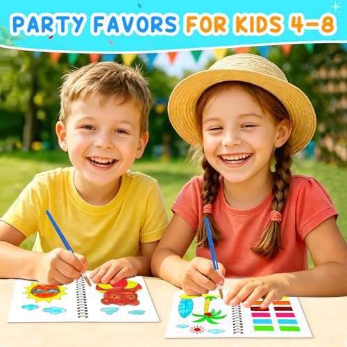 ZMLM 24 Pack Summer Coloring Books - Birthday Party Favors for Kids 4-8 - style: Summer