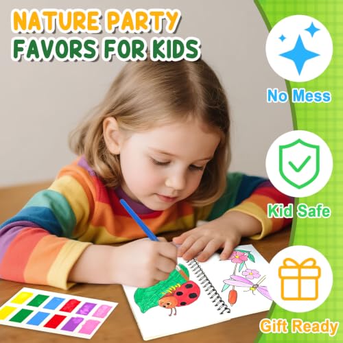 ZMLM 24 Pack Nature Coloring Books - Birthday Party Favors for Kids 4-8 - style: Nature