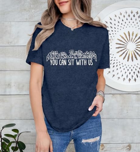 Christian Shirt for Women Bible Verse T-Shirts Faith Blessed Inspirational Shirts - color: Blue1, size: XX-Large