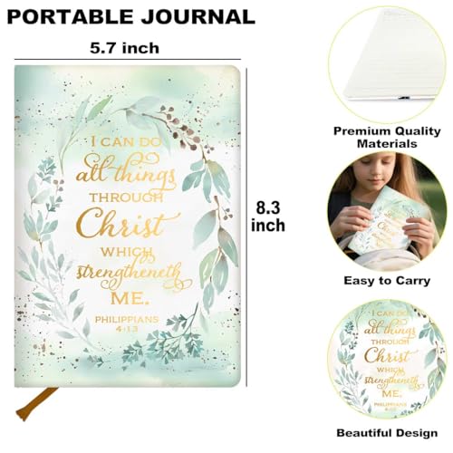 BQXH Christian Gifts Notebook for Women, Christian Prayer Journal for Woman - color: Multi 1293