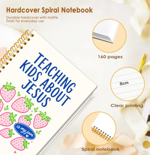 Teacher Christian Spiral Notebook, Christian Gifts for Women - color: 14-teacher