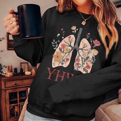 Christian Jesus Sweatshirts for Women YHWH God Bible Verse Sweatshirt Faith Long Sleeve Shirts Religious Pullover - color: Black, size: Small