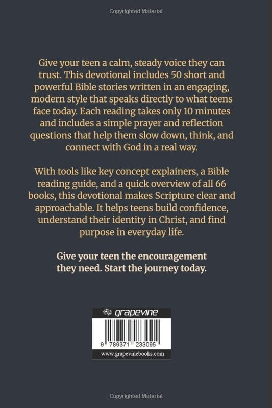 Bible Stories for Teens: The Relatable Devotional to Connect God's Word with the Real-Life Challenges of Anxiety, Identity, and Purpose.