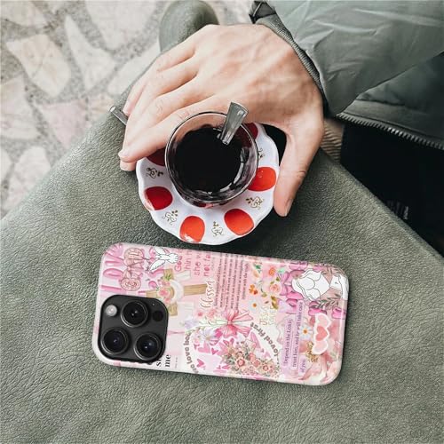 Magnetic Case for iPhone 14 Pro, Compatible with Magsafe PC Hard Shell & Silicone Inner Bumper Anti-Scratch Full-Body Cover Shockproof Slim Design Retro Newspaper Collage Religious Jesus - color: Retro Newspaper Collage Religious Jesus, size: iPhone 14 Pr