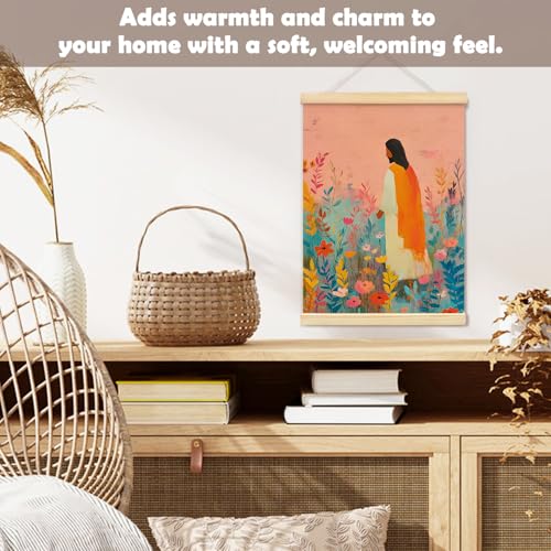 YZSLA Christian Wall Art Decor,Jesus Wall art Hanging Canvas Decor - color: Bible-Floral