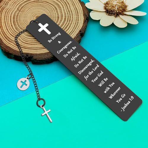 Christian Bookmark Inspirational Gifts Religious Gifts for Book Lover Reading Lovers Bookworm Bible Verse Gifts Scripture Gifts for Baptism Faith Encouragement Graduation Gifts First Communion Gifts